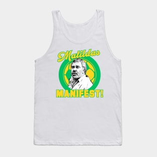 Matildas Manifest - Democracy Manifest Football Soccer Australia Tank Top